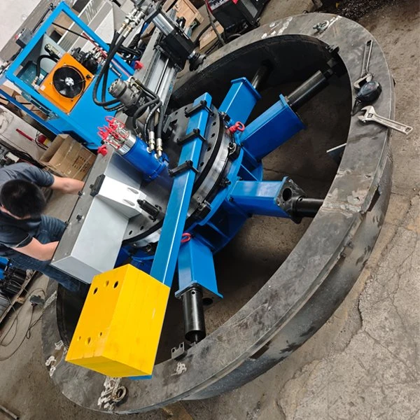 Máquina de repavimentación de bridas